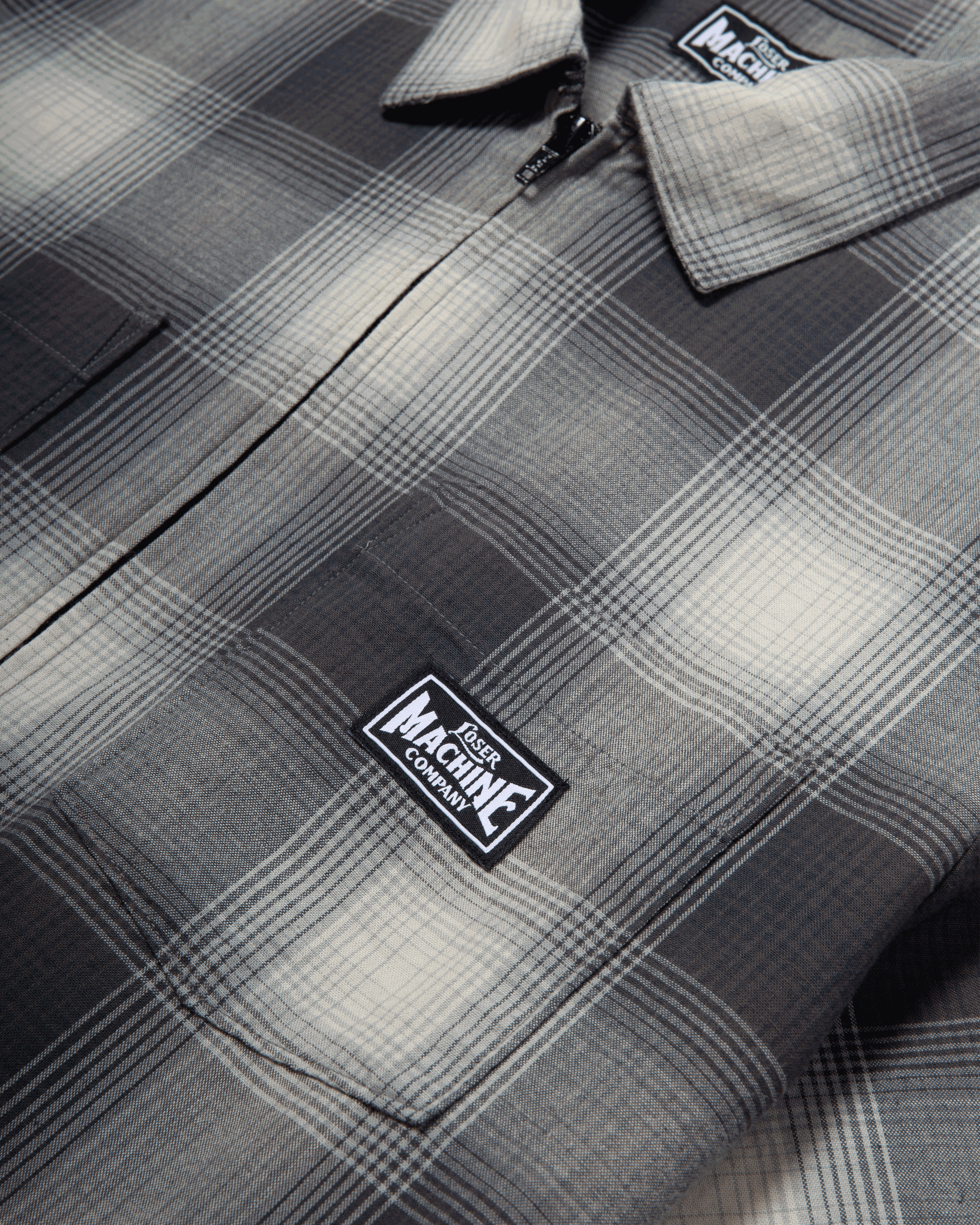 loser machine pachuco ss shirt black grey