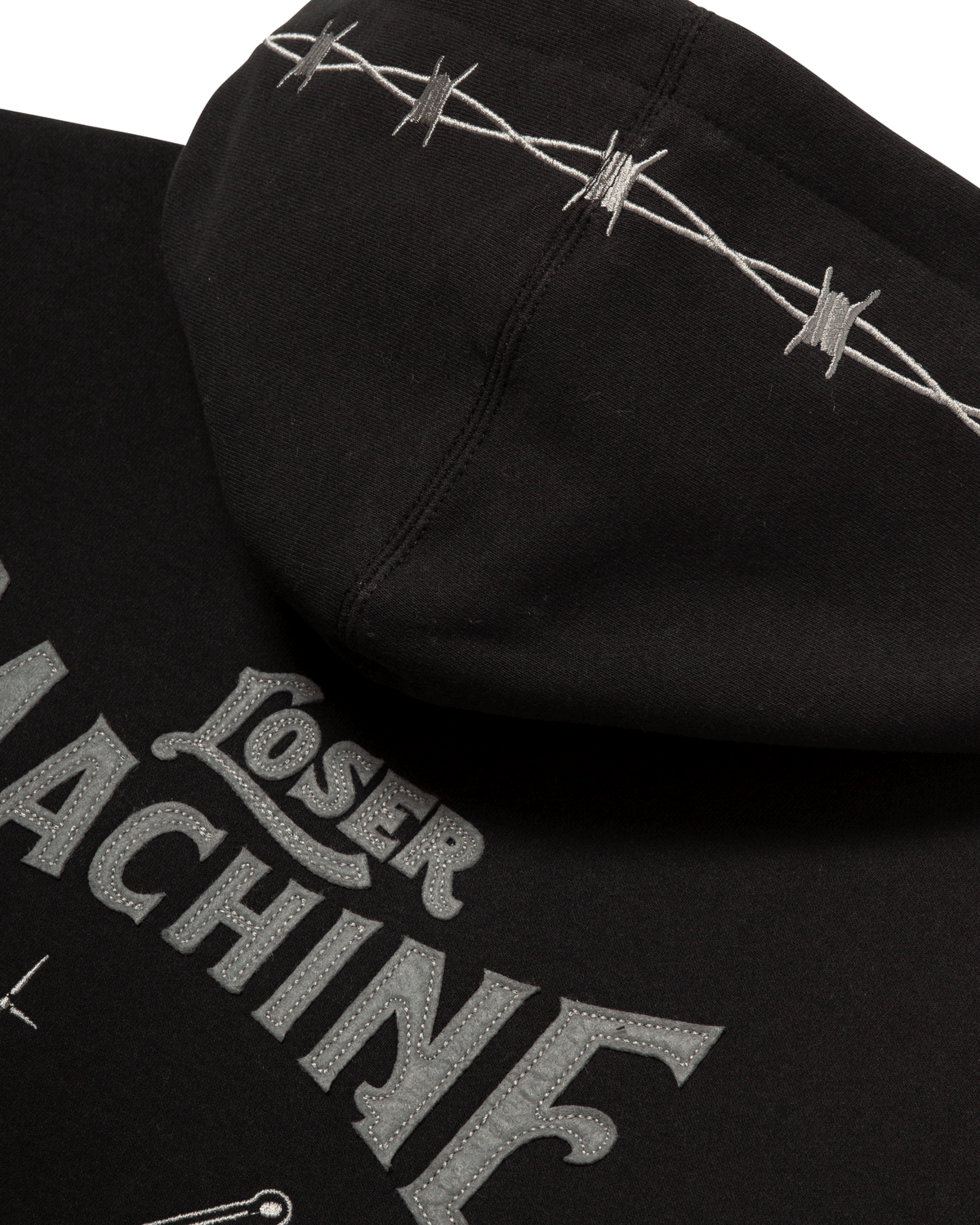 loser machine barbed pullover black