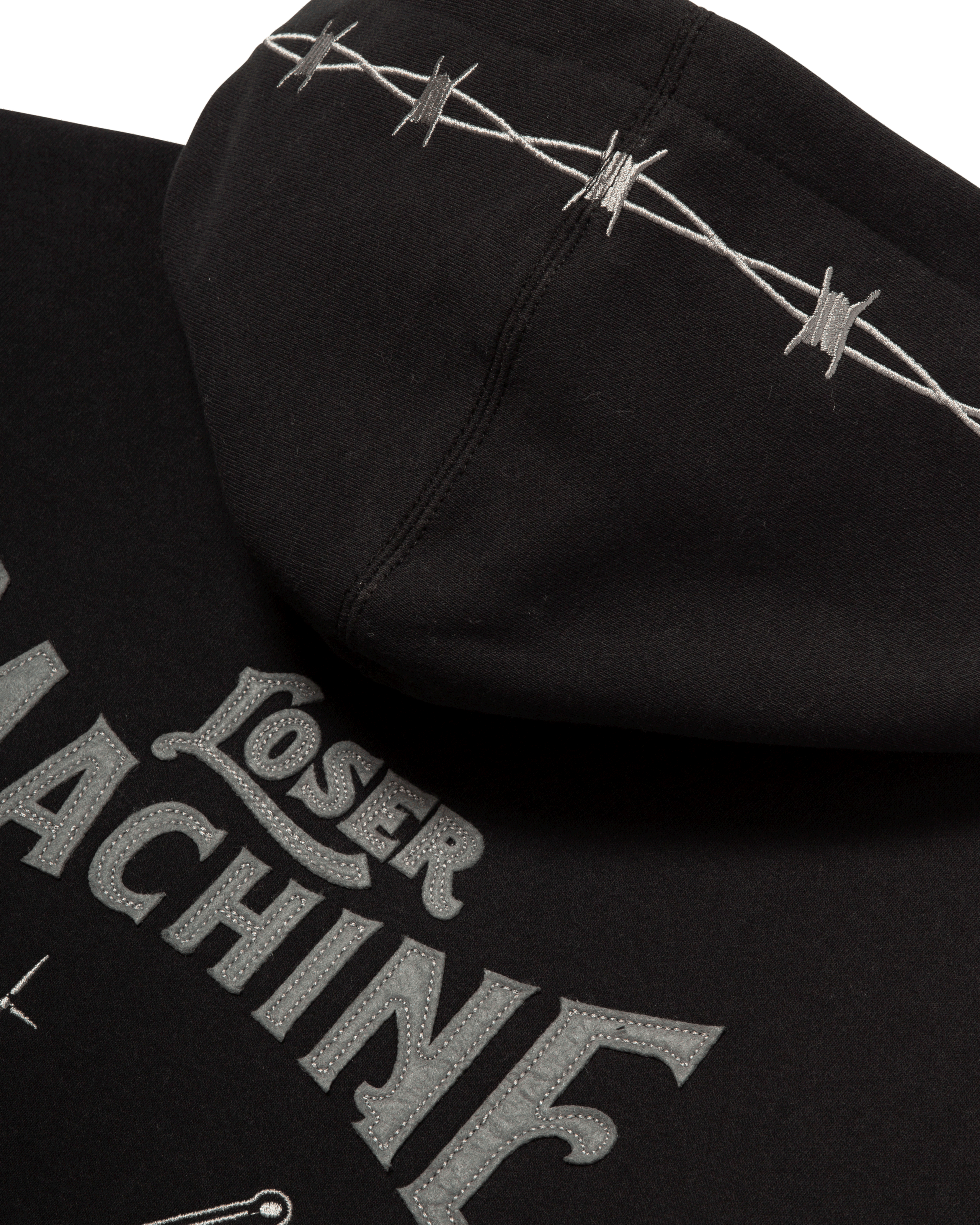 loser machine barbed pullover black