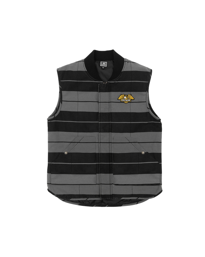 loser machine condor ii vest charcoal black