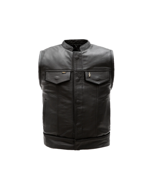 loser machine lmc x espinozas full leather vest leather