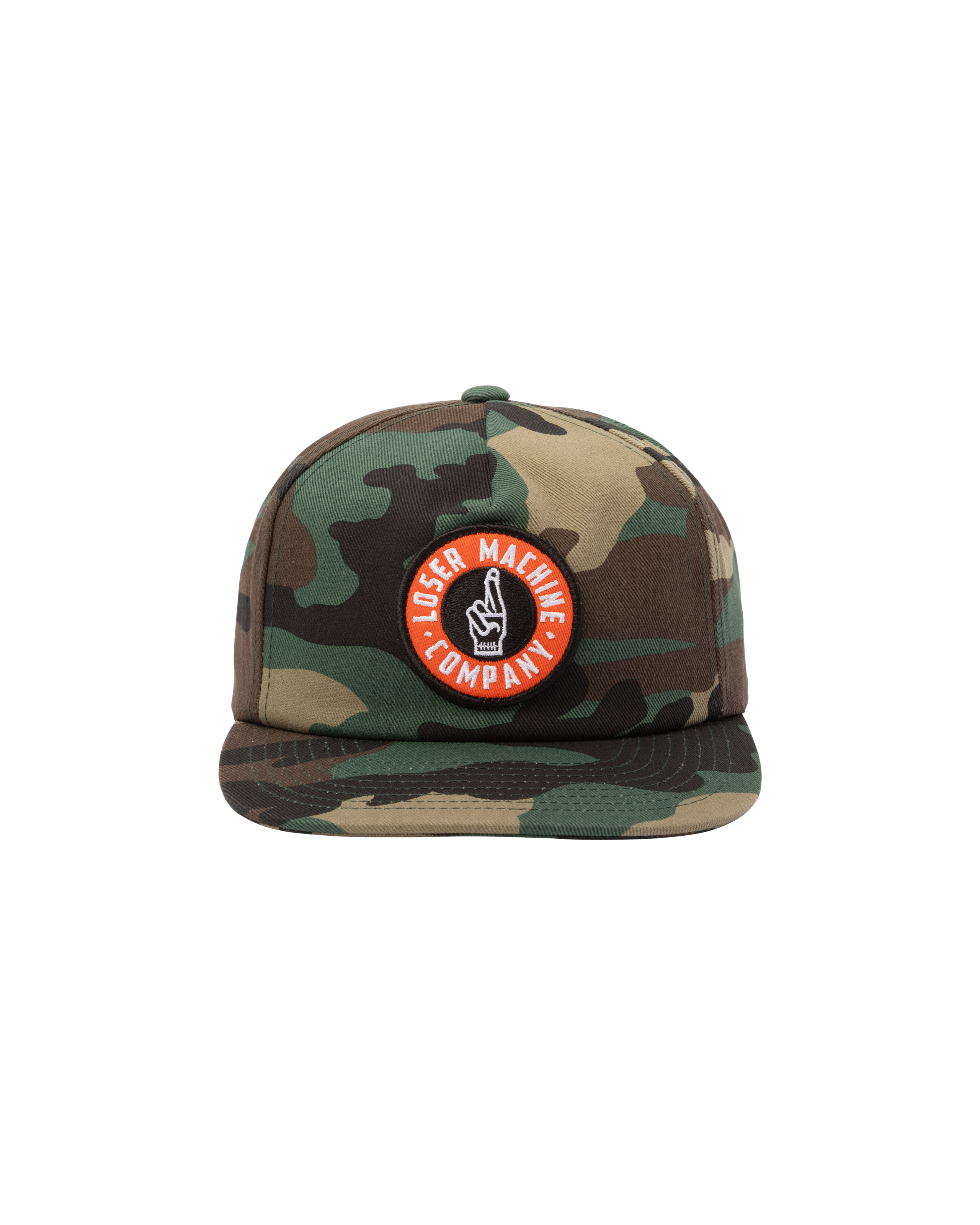 loser machine good luck snapback camo
