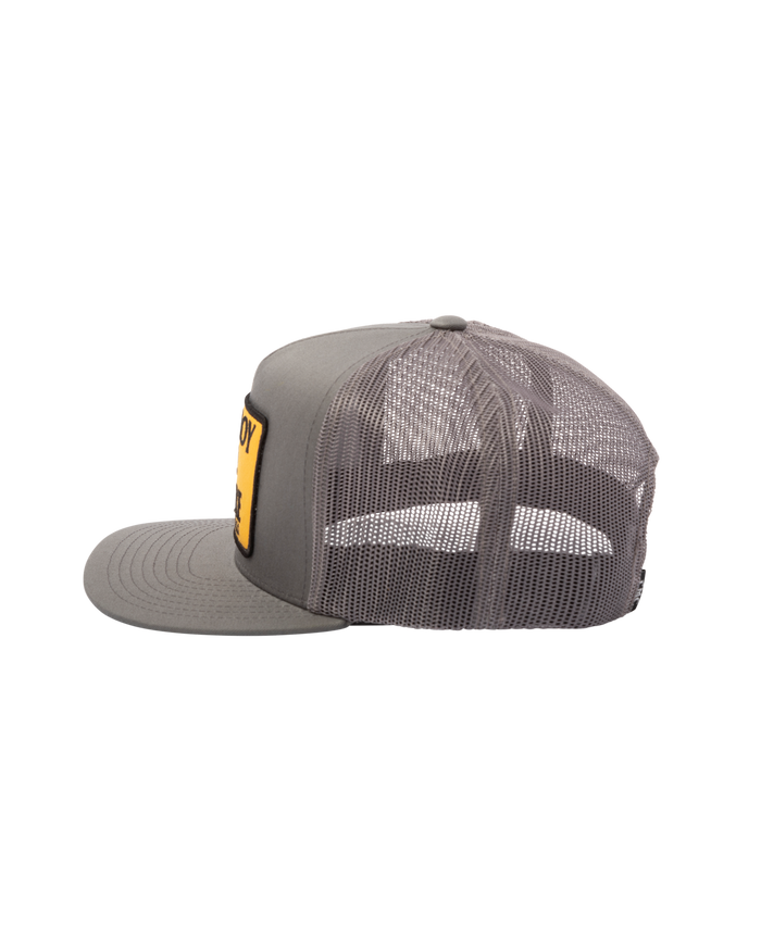 loser machine destroy trucker hat charcoal