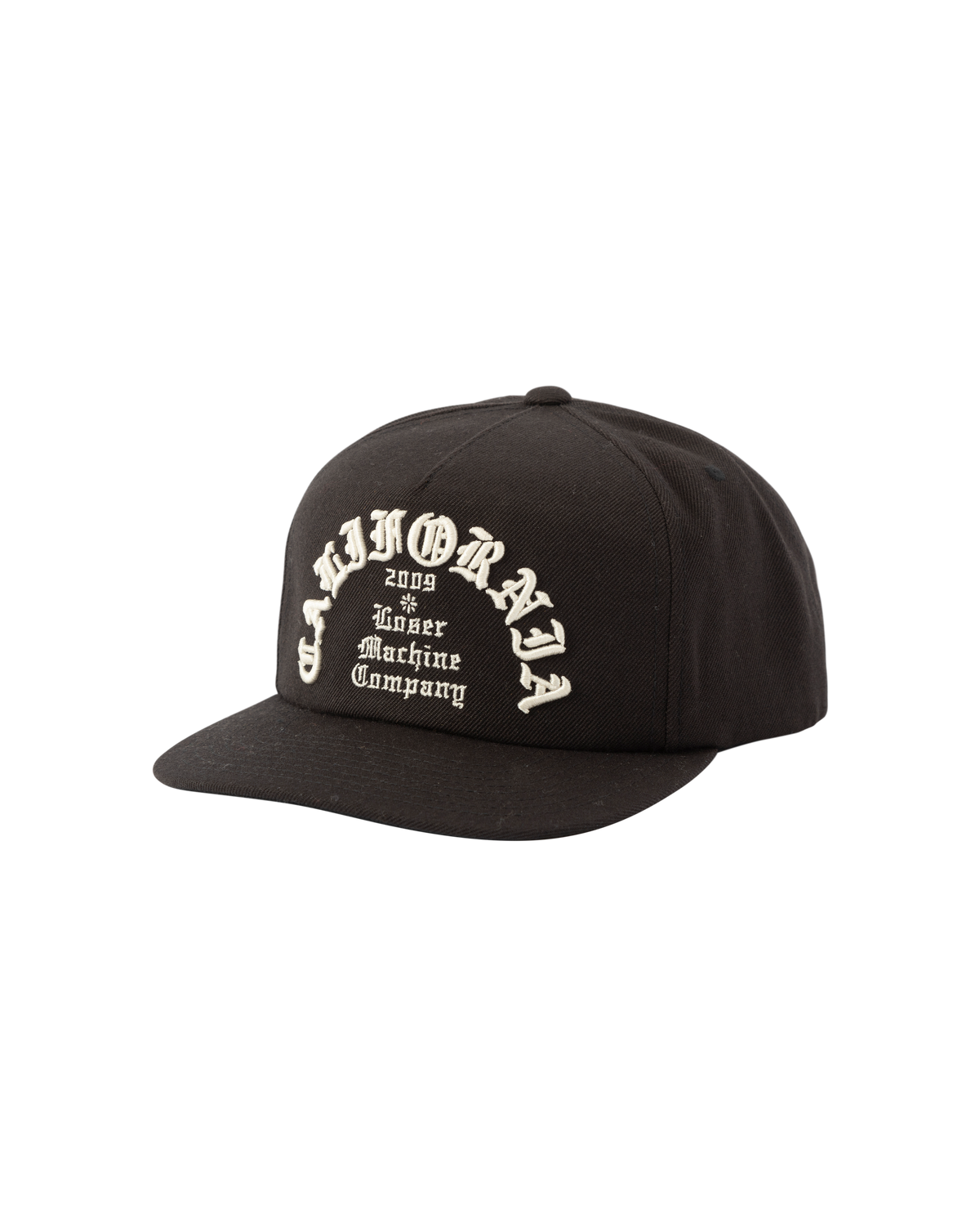 loser machine fanatic snapback hat black