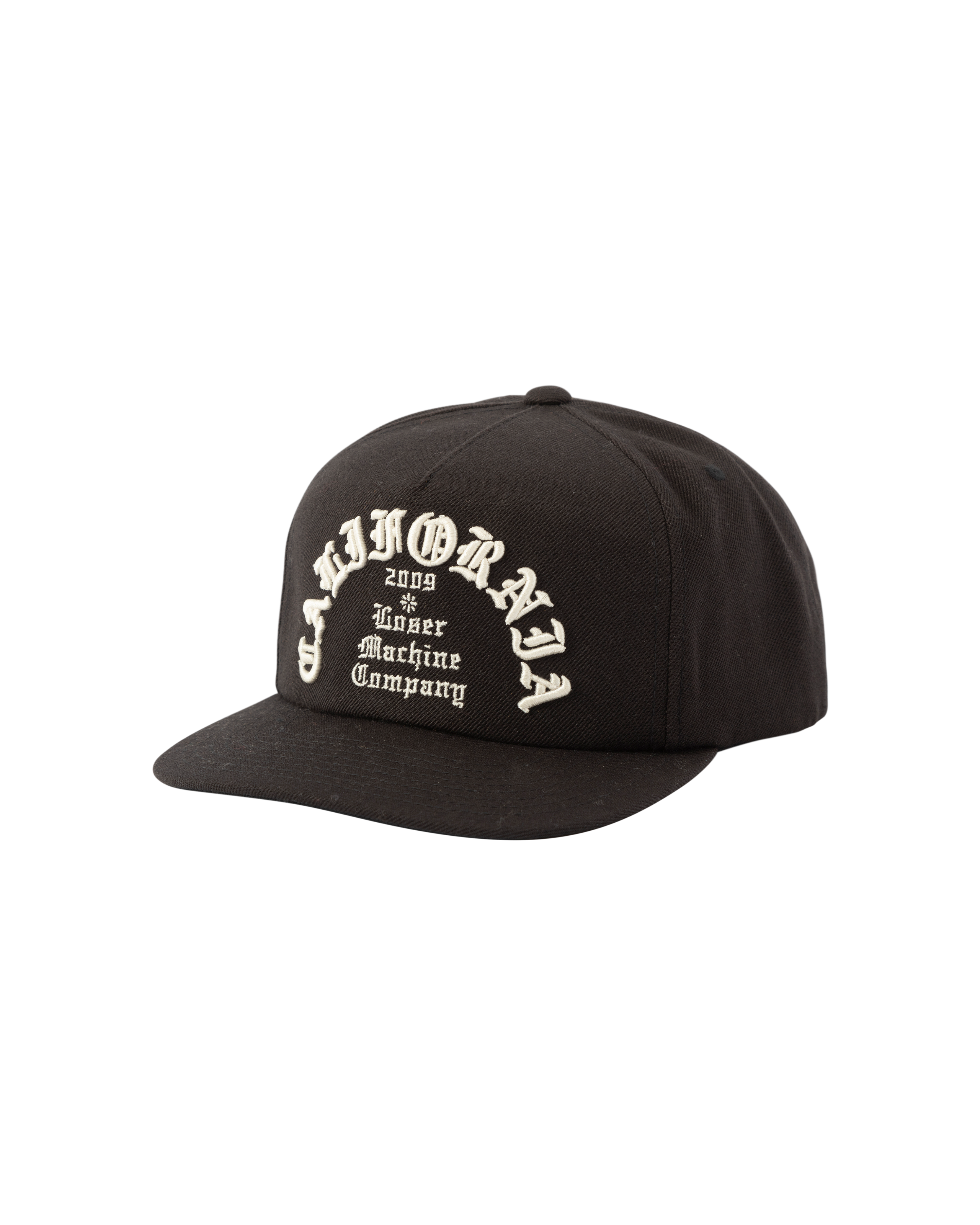 loser machine fanatic snapback hat black