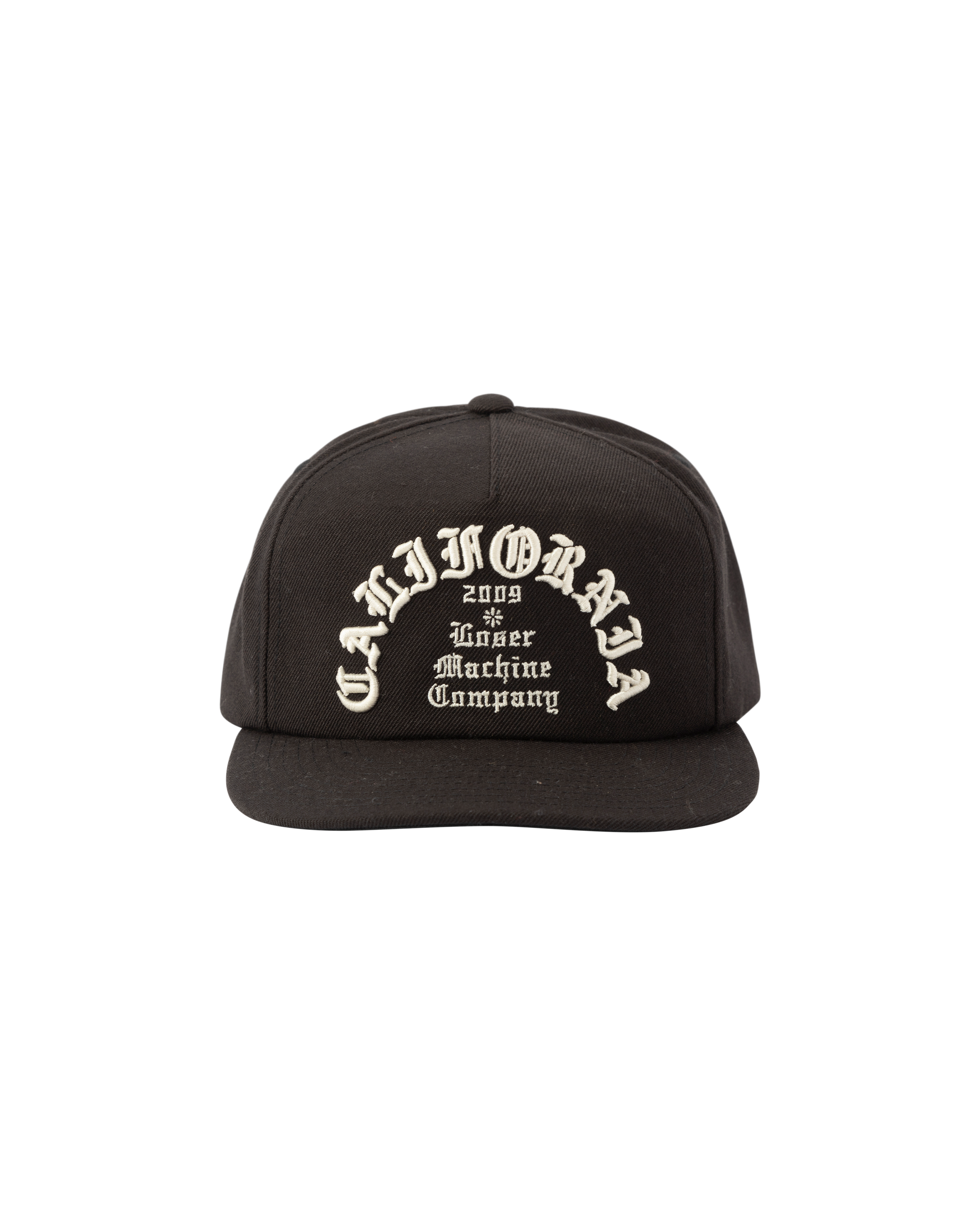 loser machine fanatic snapback hat black