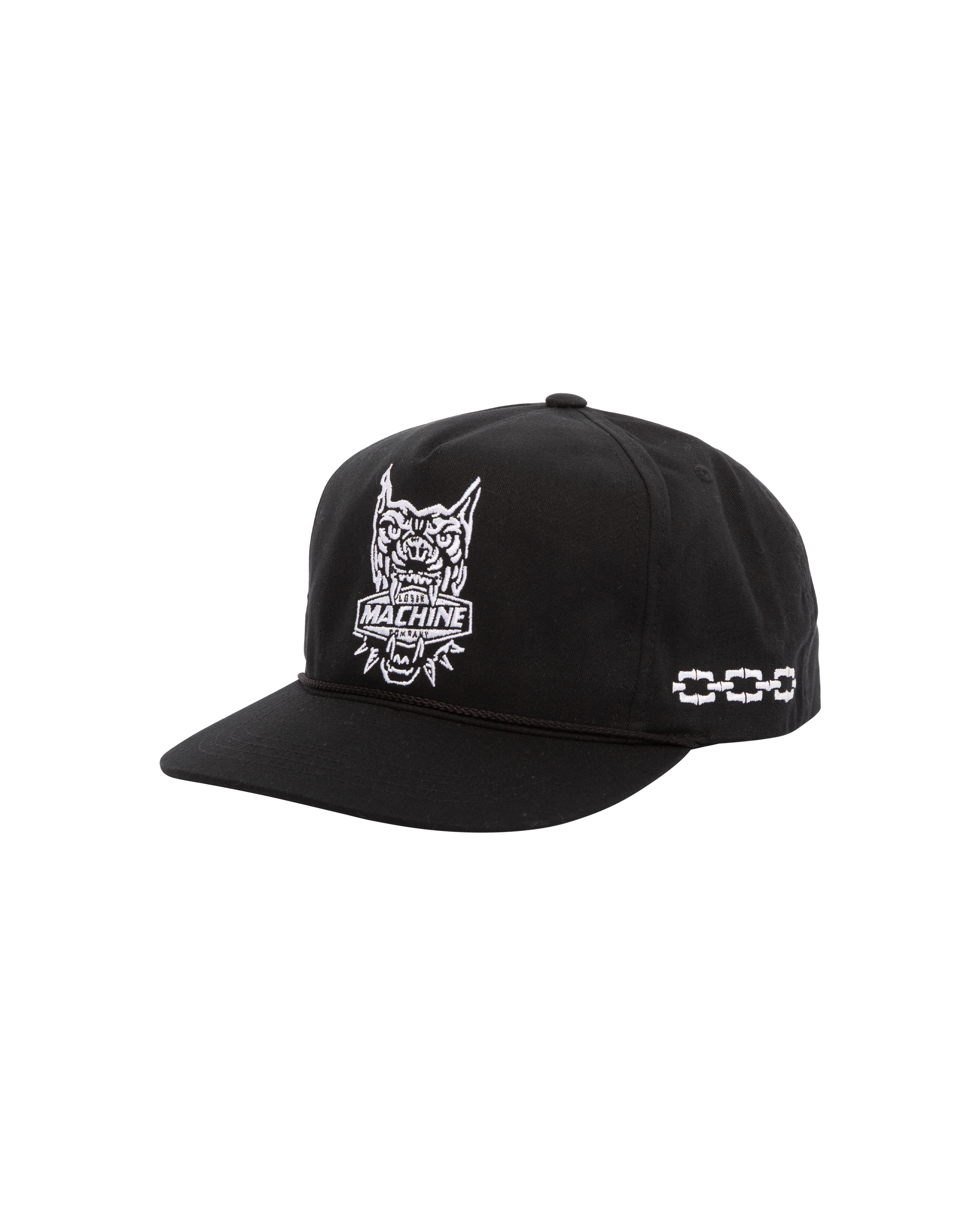 loser machine hound hat black