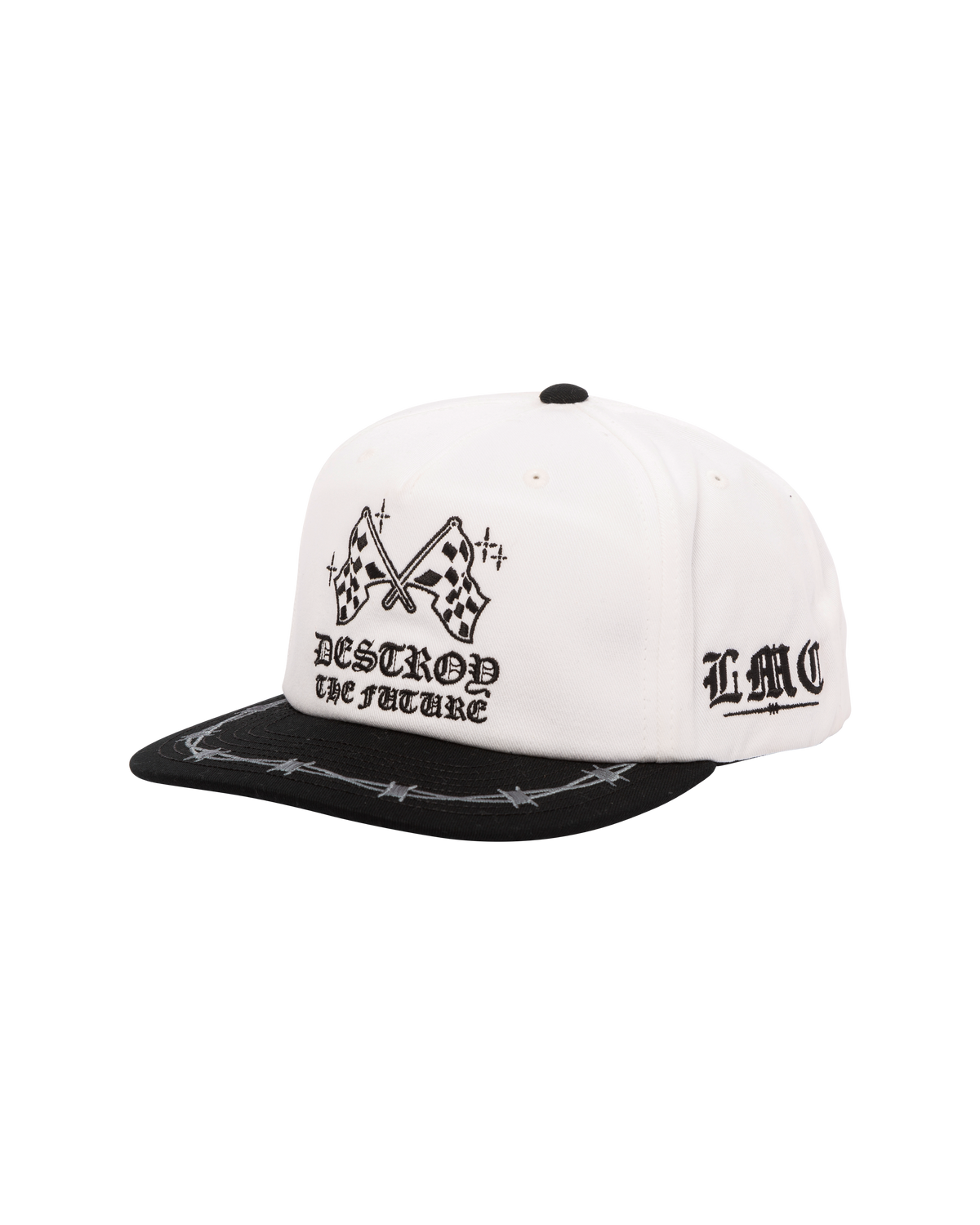 loser machine blitz hat white black