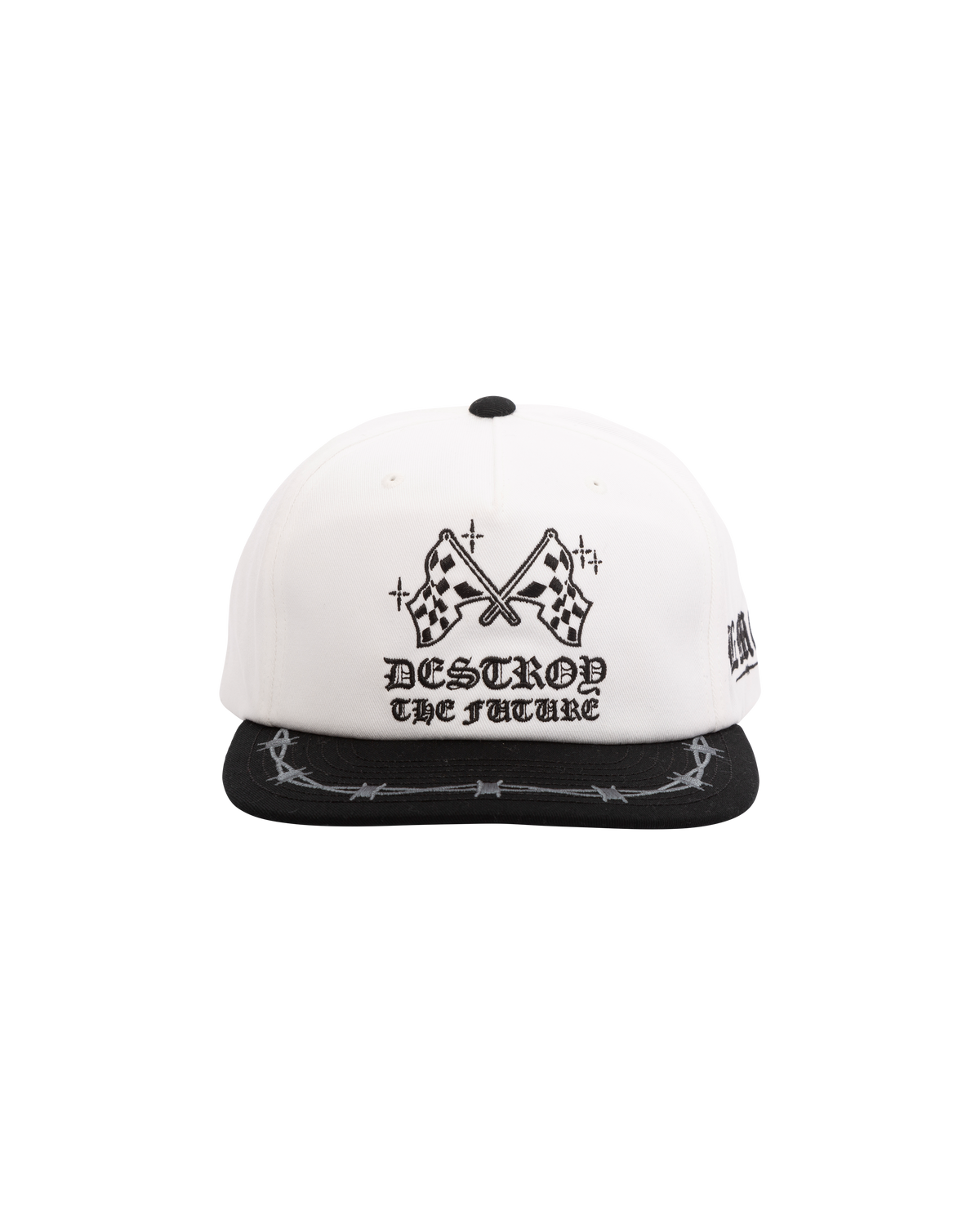 loser machine blitz hat white black