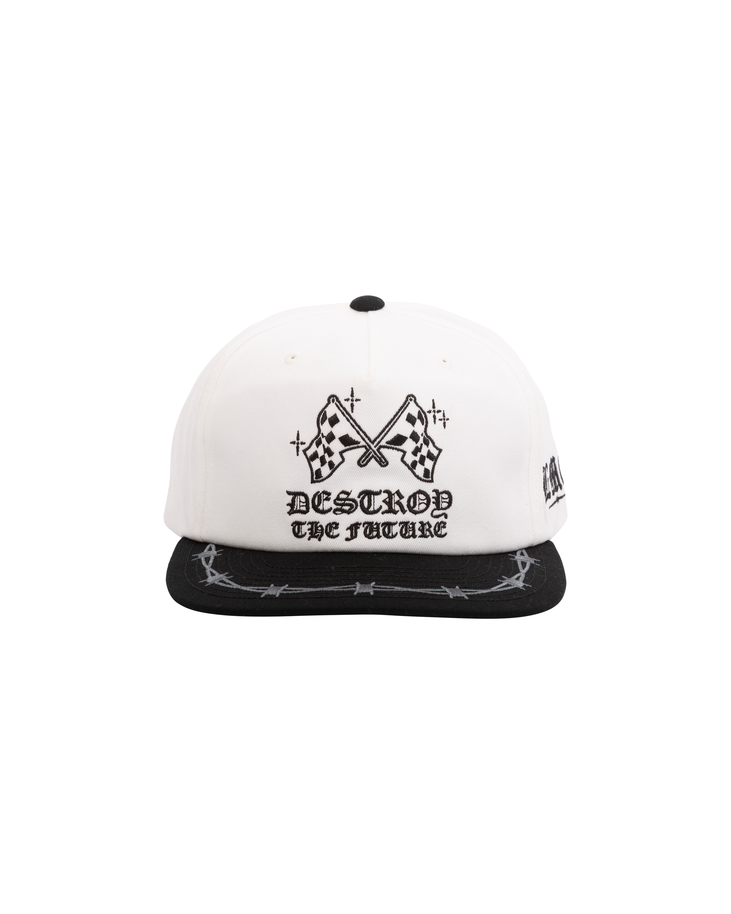 loser machine blitz hat white black