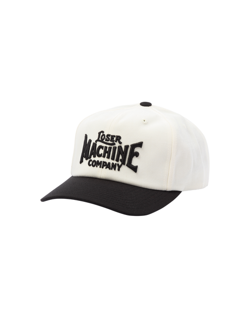 loser-machine-ronnie-hat-white-black