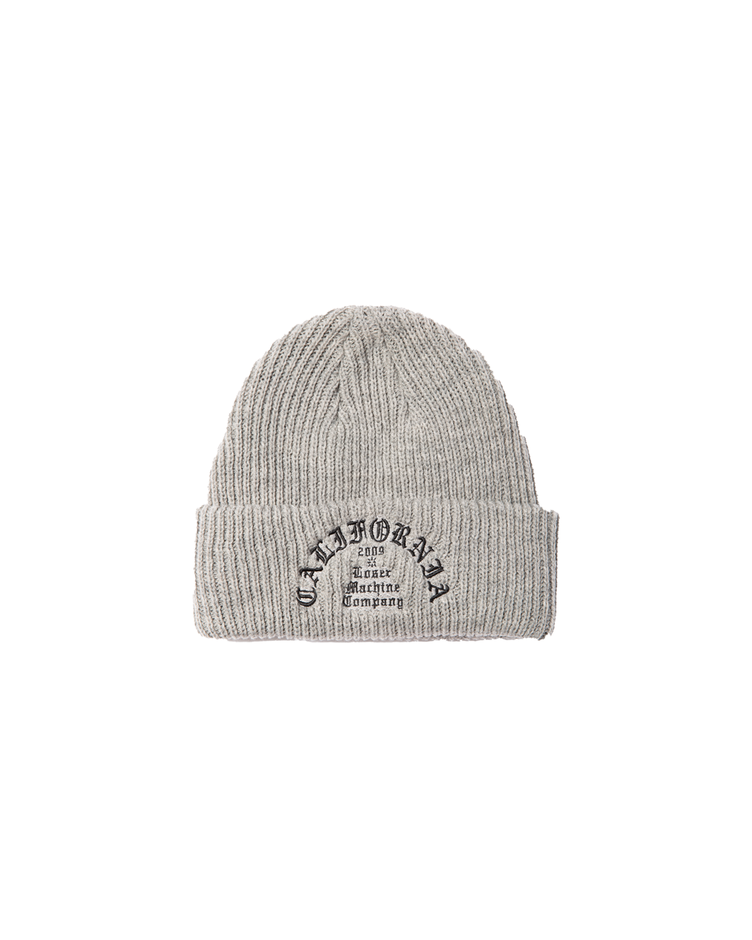 loser machine fanatic beanie heather grey