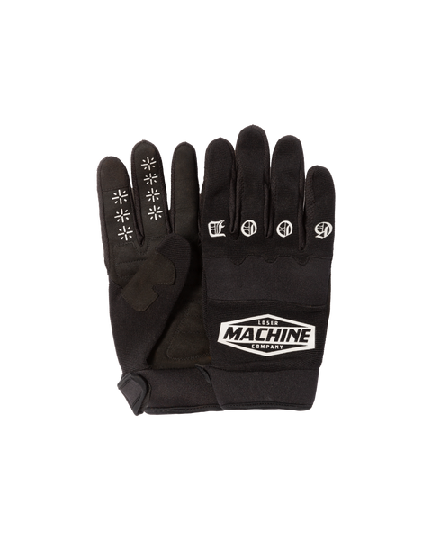 小物 SIZE:M NEIGHBORHOOD Emblem Gloves Black Neighborhood Black Racing Gloves Neighborhood