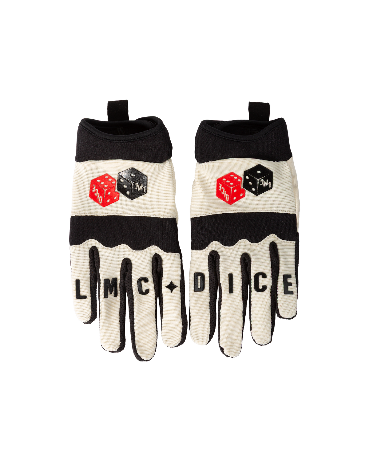 DICE GOOD LUCK GLOVES (zoomed)