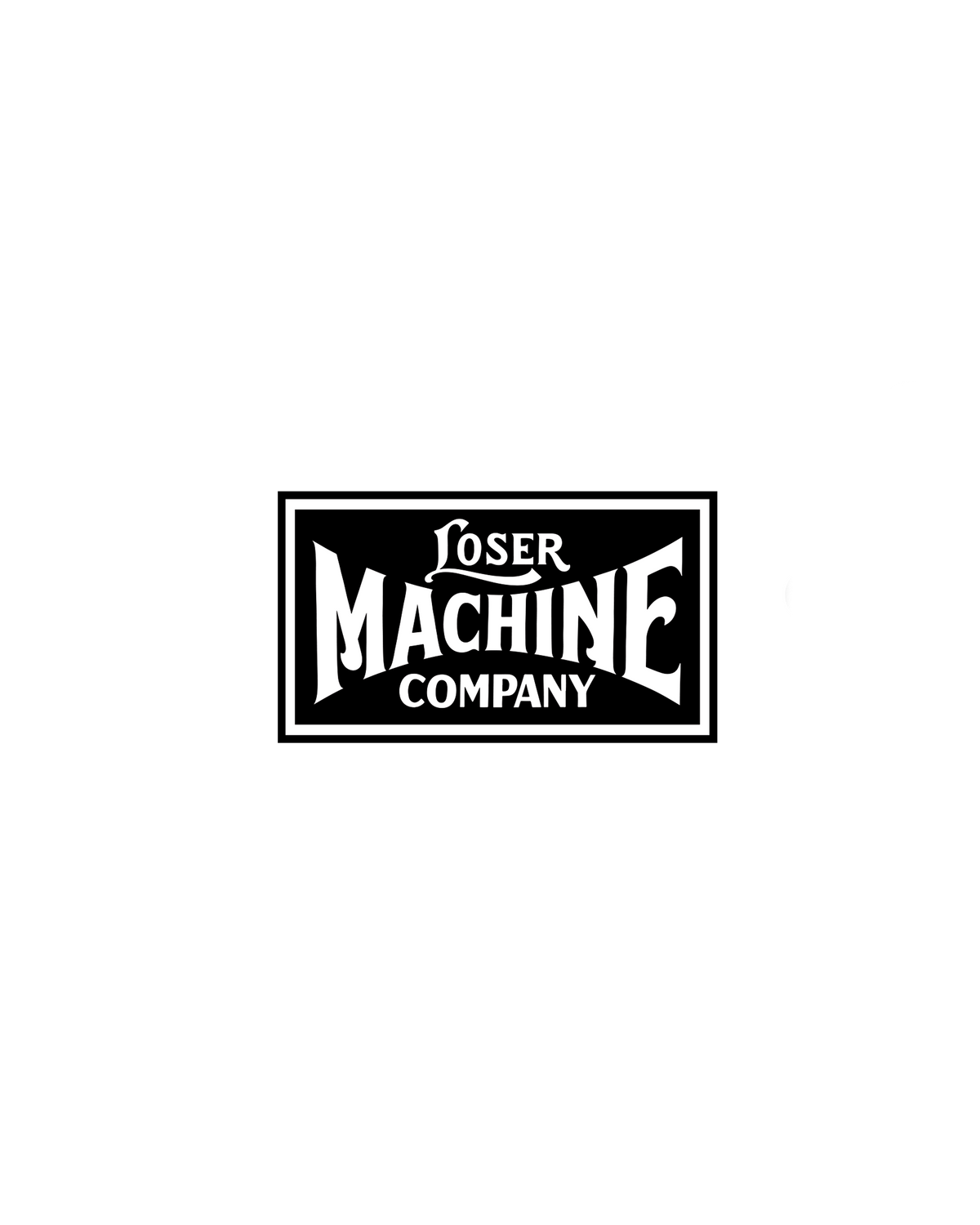 loser machine new og large sticker assorted
