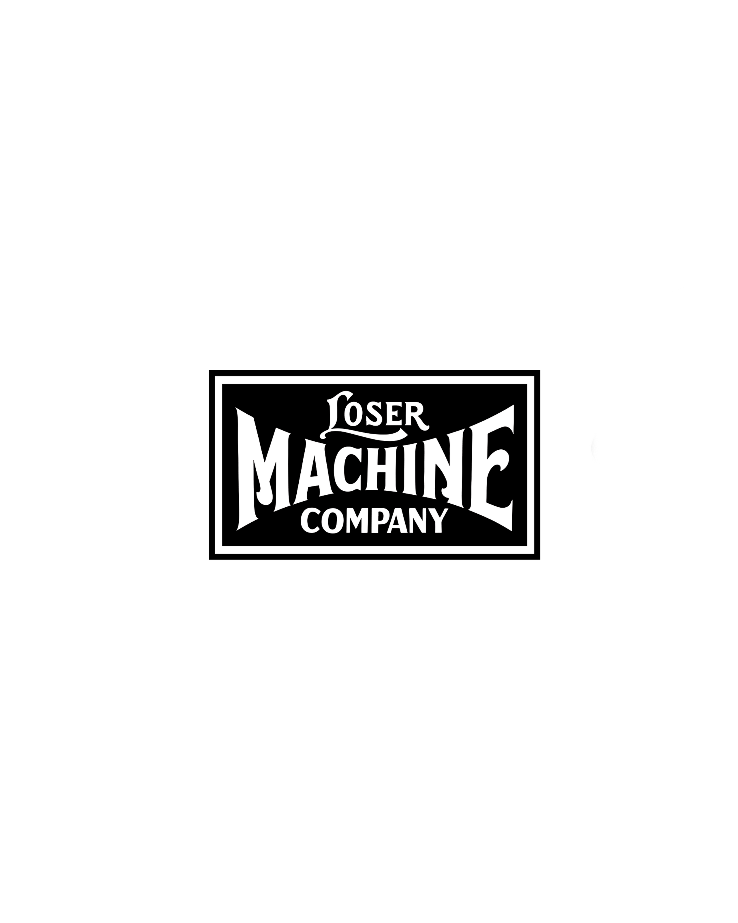 loser machine new og large sticker assorted