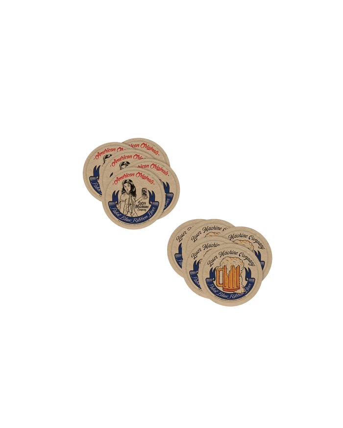loser machine lmc x pbr bar top coasters 10pk assorted