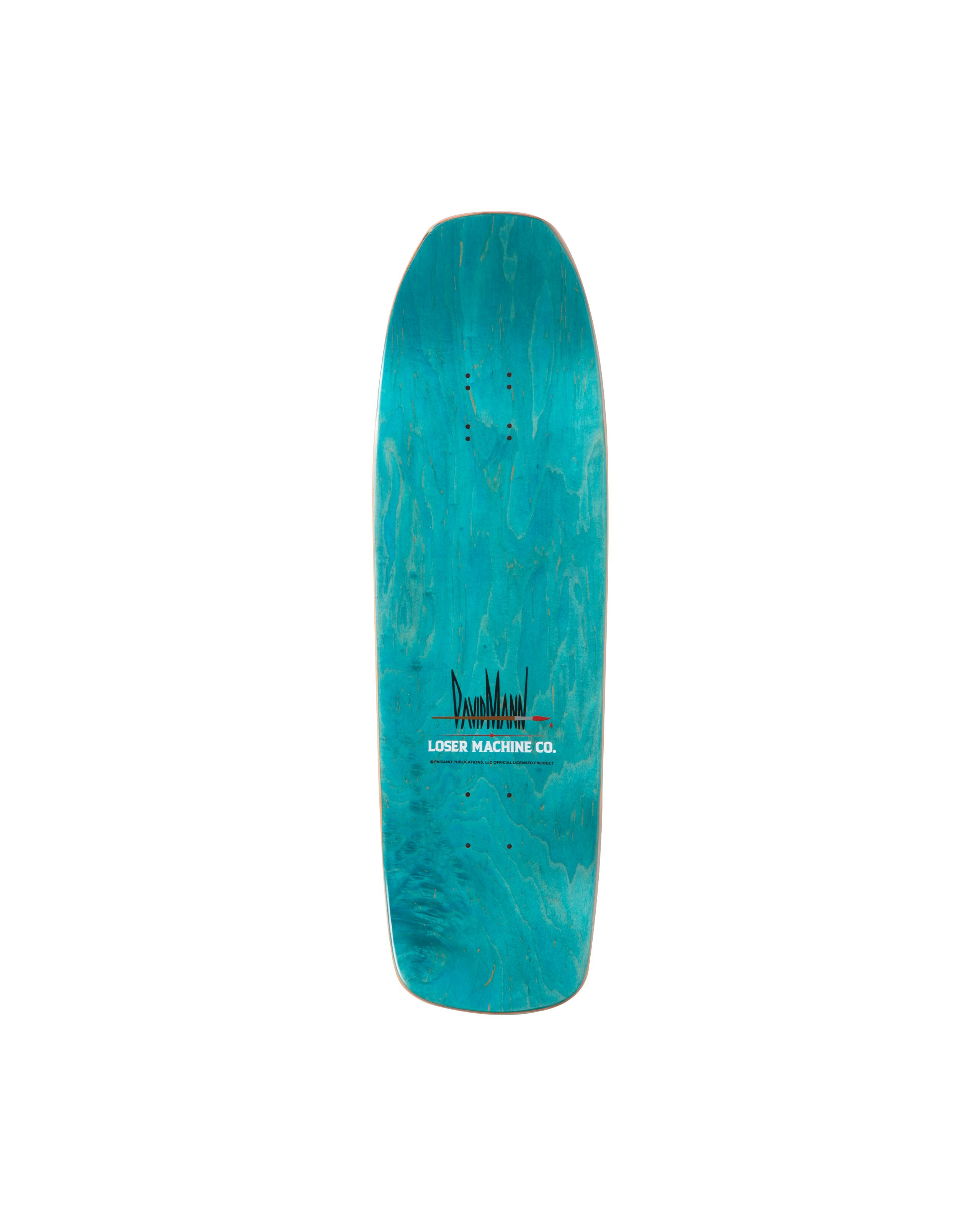 DAVID MANN GHOST RIDER SKATEBOARD DECK (zoomed)