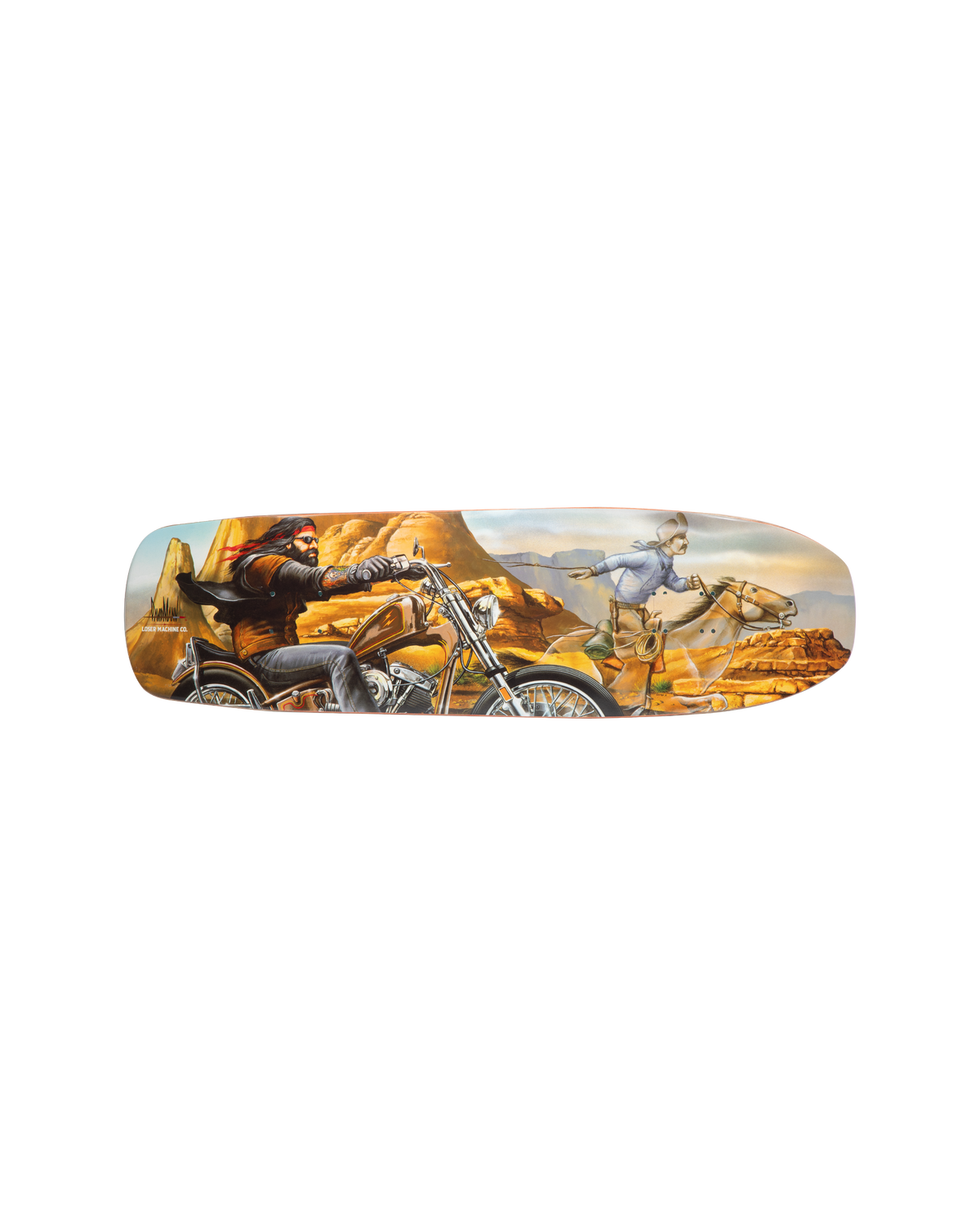 DAVID MANN GHOST RIDER SKATEBOARD DECK