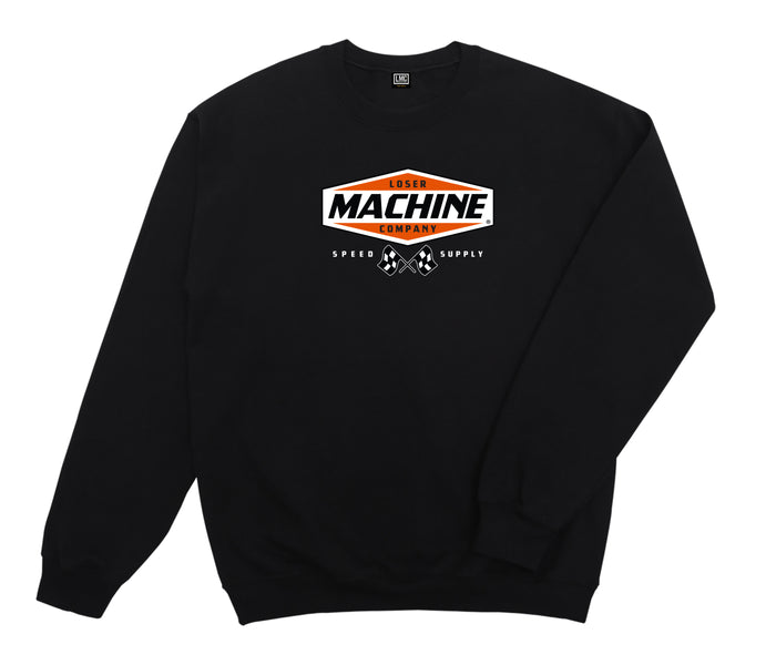 loser machine overdrive heavyweight crewneck
