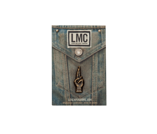 color: Antique Brass ~ alt: LMC Good Luck Pin